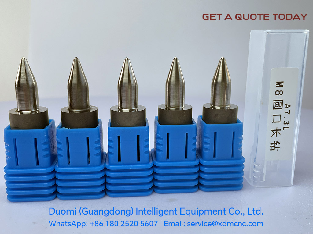 Long DM M8 Ø7.3mm Flow Drill Bits Large Supply, Clean Thermal Drilling.jpg