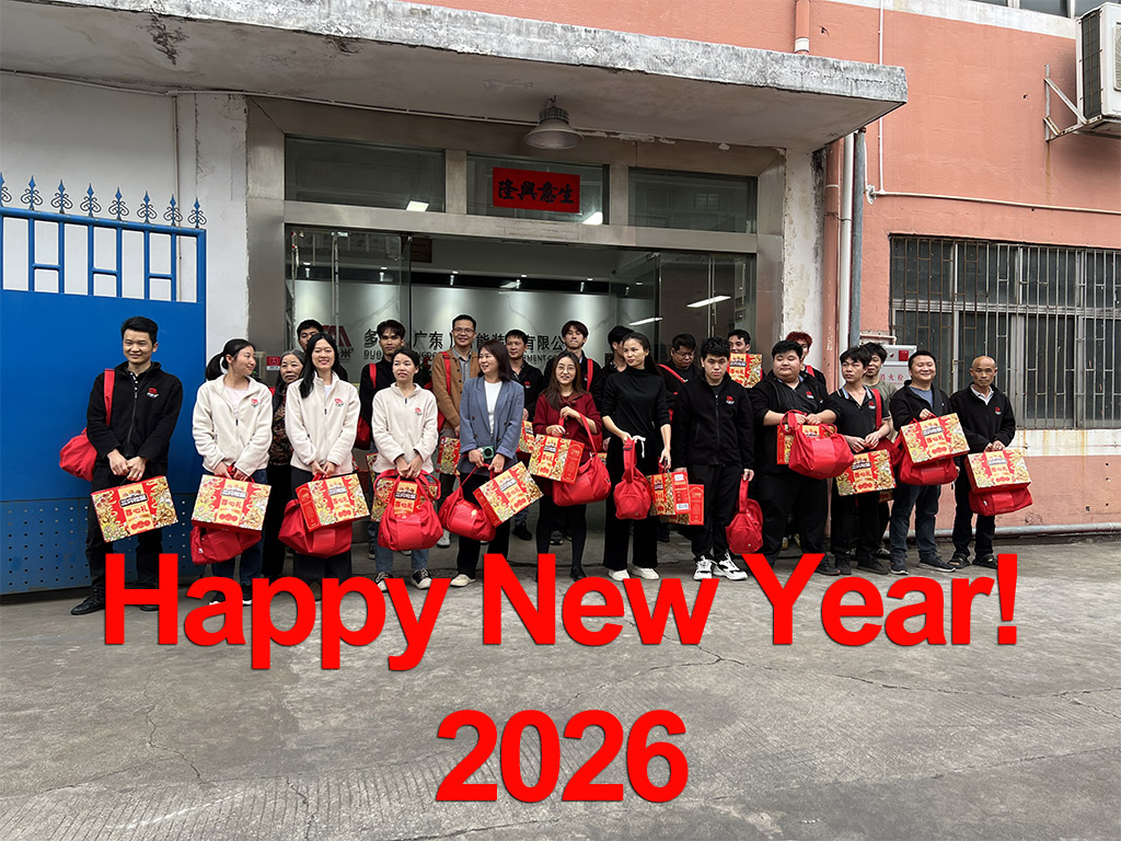 DUOMI Company is providing New Year and Spring Festival benefits to all employees