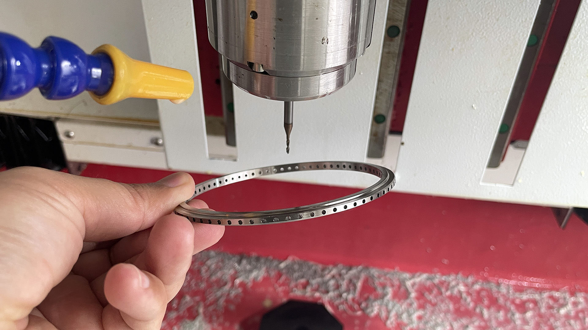 CNC Drilling Solutions for Textile Machinery Parts