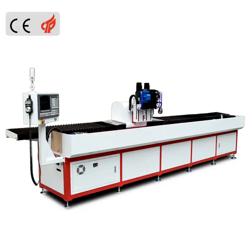 Long Pipe double spindle CNC drilling machine