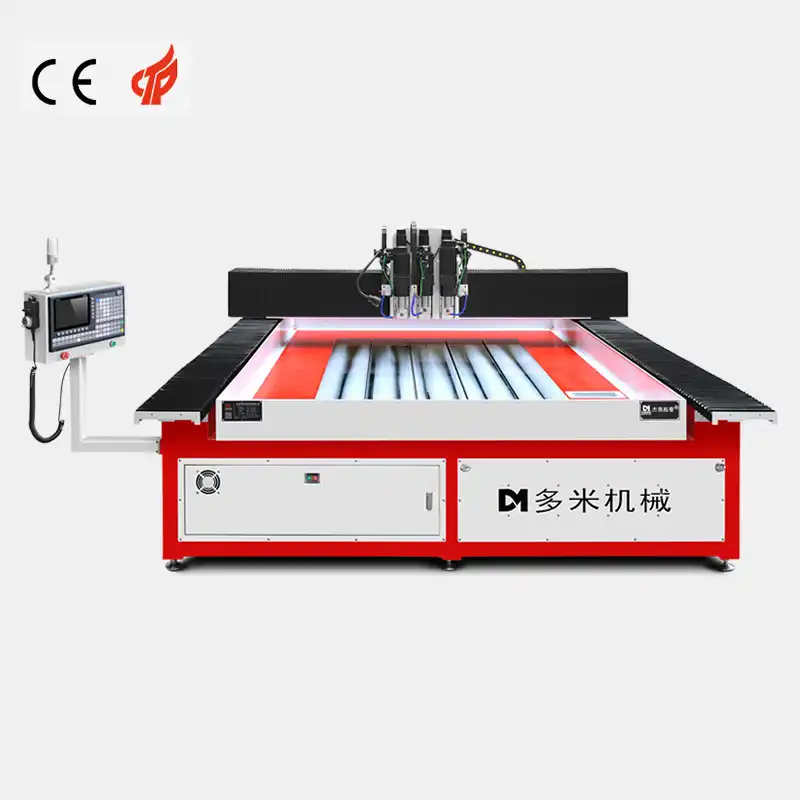 3-Spindle CNC Gantry Drill Tap Mill Machine