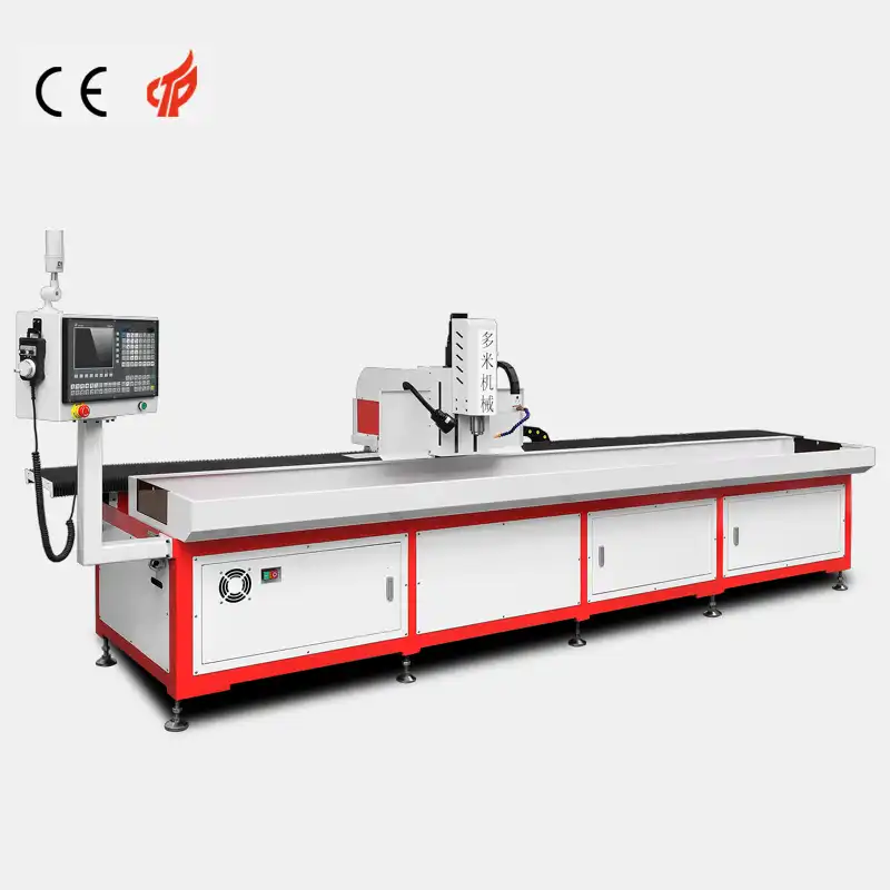 CNC drilling machine for long metal profile