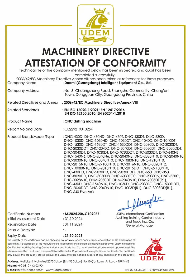 CE Certificate