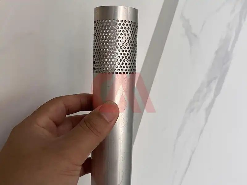 Machined sample