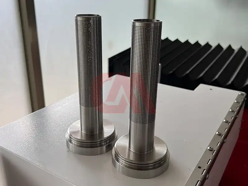 Machined sample