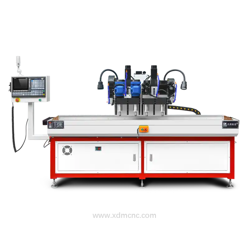 Four-spindle CNC drilling and tapping machine