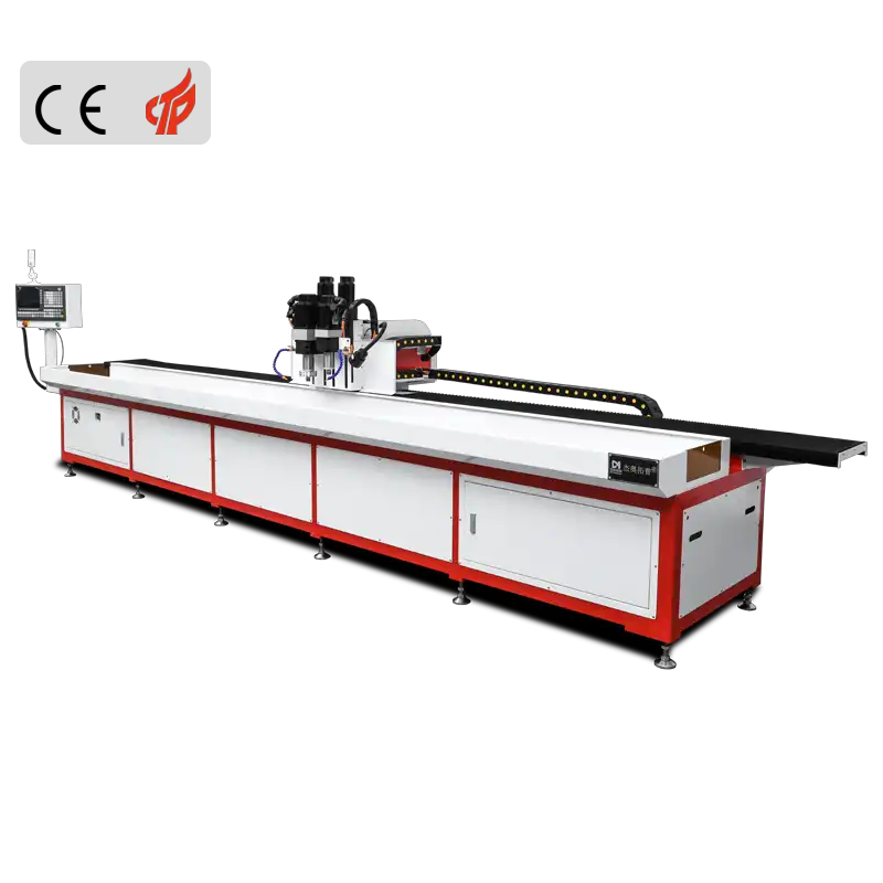 Multi-function long profile drilling and tapping cnc machine