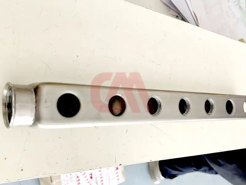 Machined sample