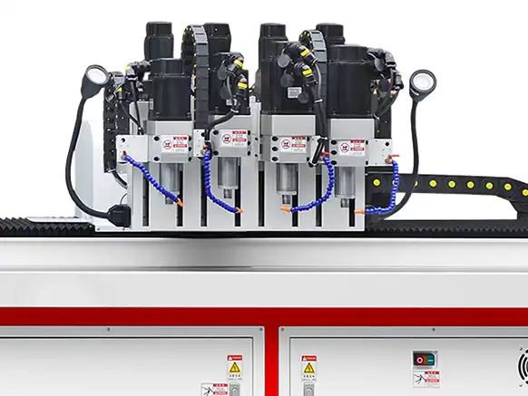 Four Servo-Driven Spindle for High Efficiency