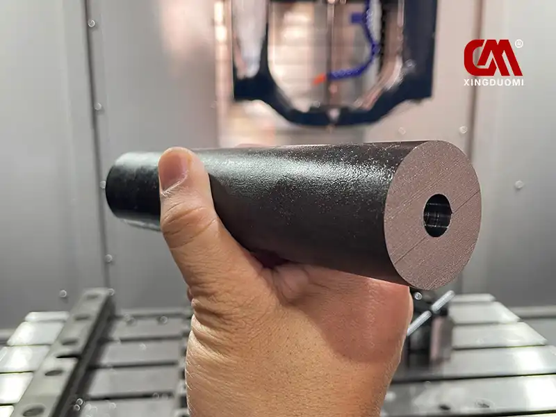 Machined sample