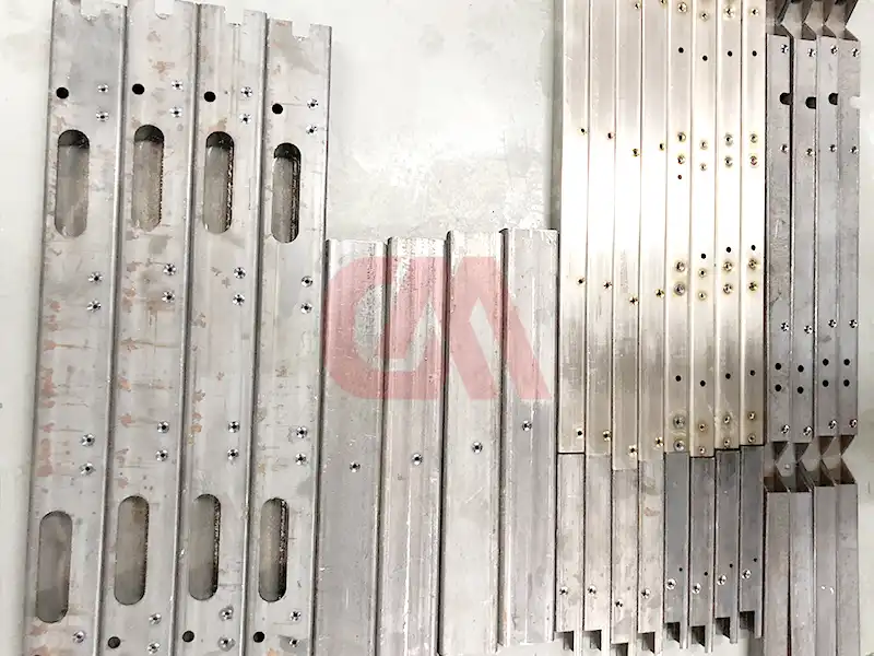 Machined sample