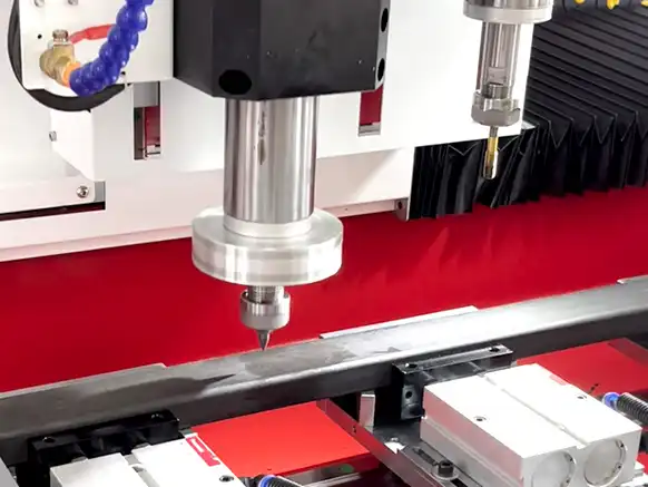 flow drilling and tapping machine