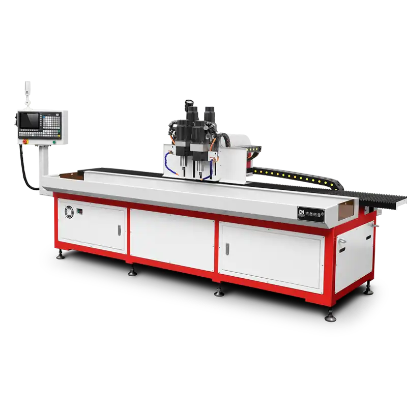 High efficiency CNC thermal drilling and tapping machine