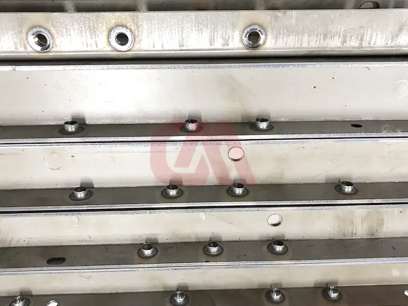 Machined sample