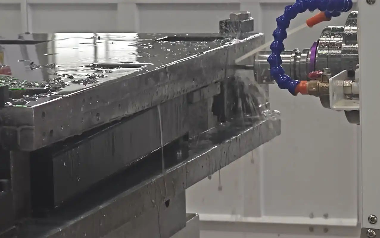 Machined Multi-Sided Metal Component Sample