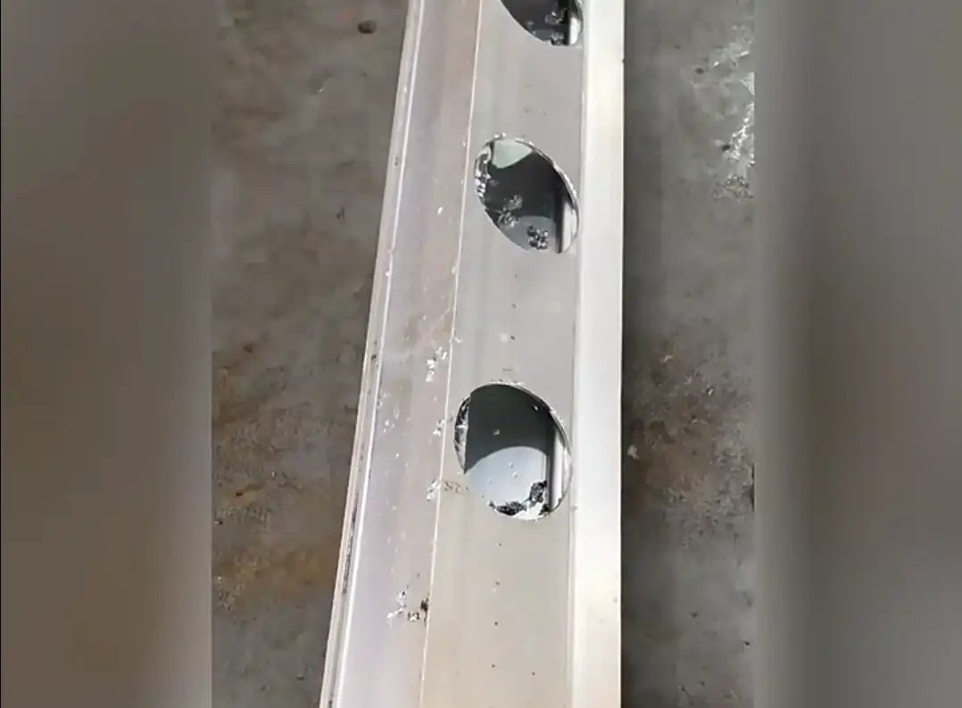 Machined sample