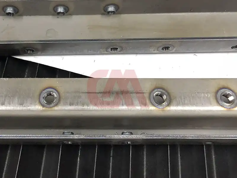 Machined sample