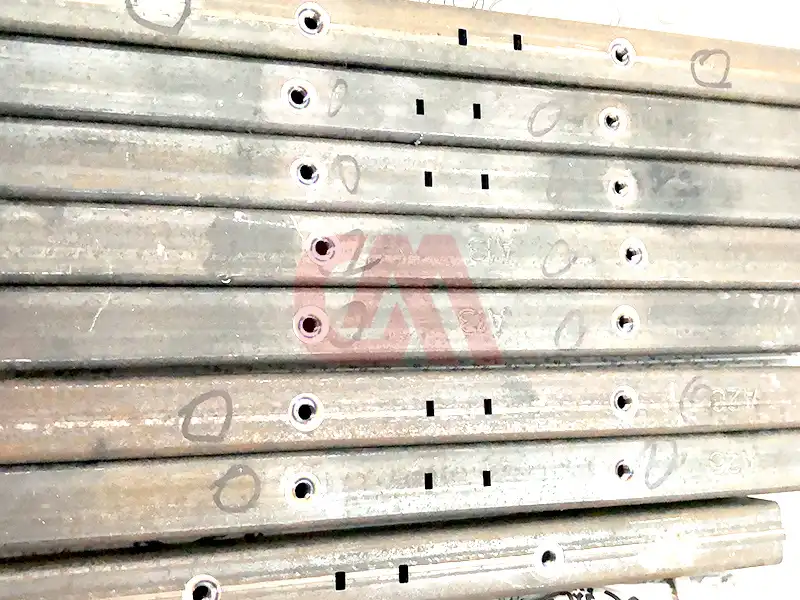 Machined sample