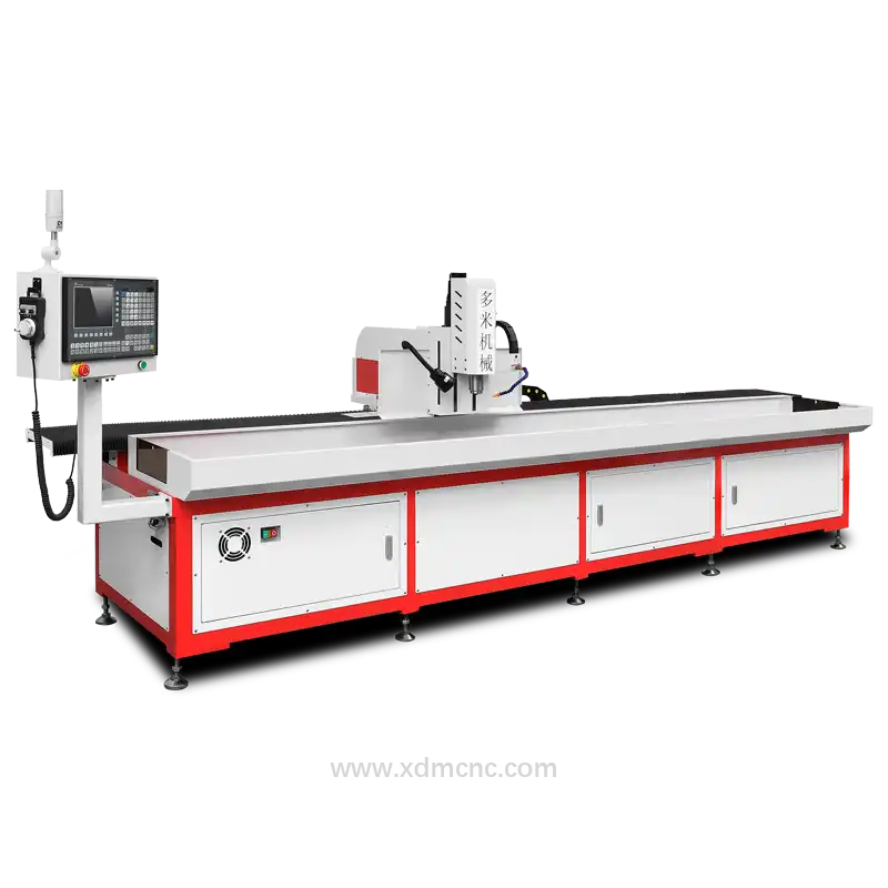 CNC drilling machine for long metal profile