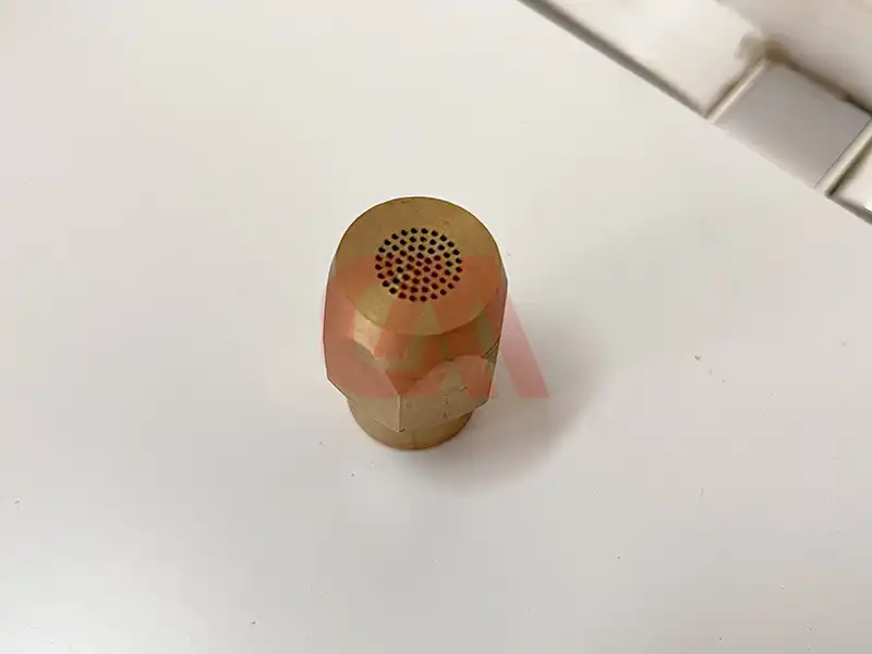 Machined sample