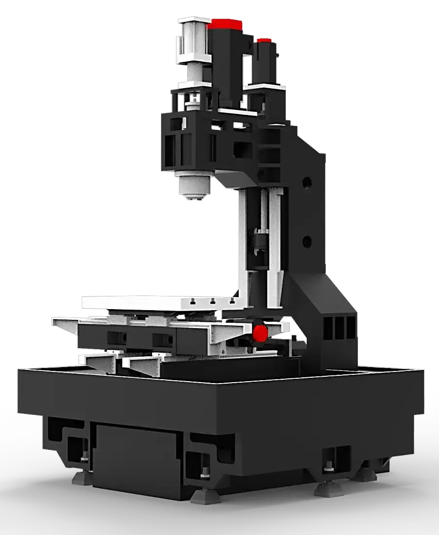 XDM-V540 Heavy-Duty Monolithic Cast Iron Machine Body
