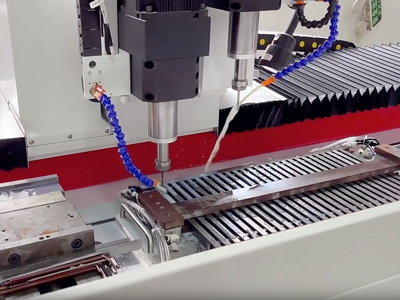 Stainless Steel Square Pipe Drilling Machine