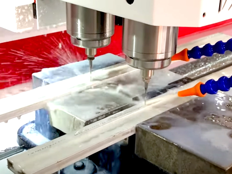 Aluminum Profile Micro hole Automatic  CNC  Drilling Machine