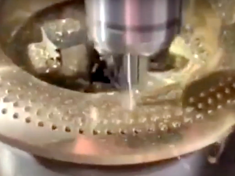 Metal square and round pipe drilling and tapping machine