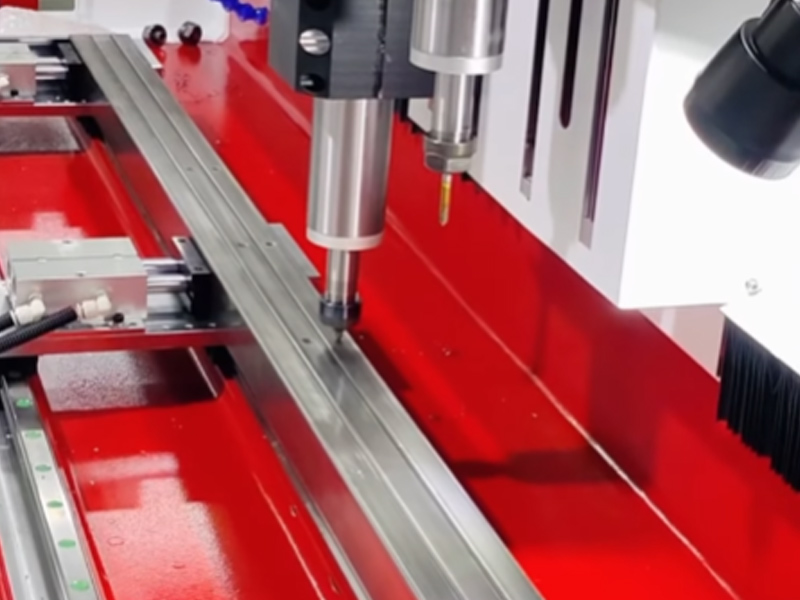 friction drilling and tapping machine