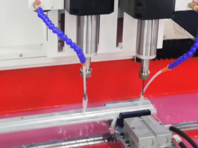 Drilling and tapping aluminum alloy materials