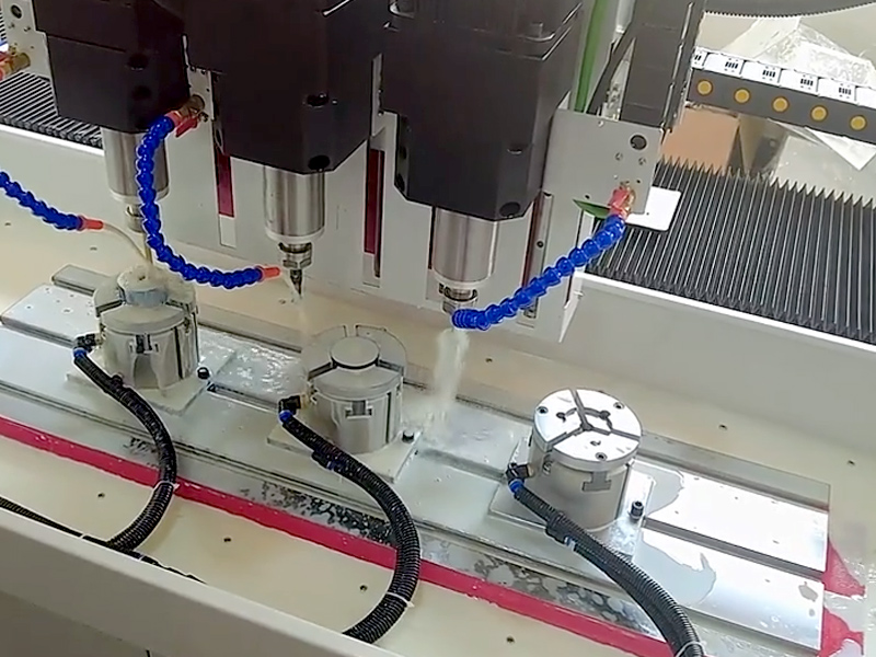 Drilling and tapping of stainless steel parts