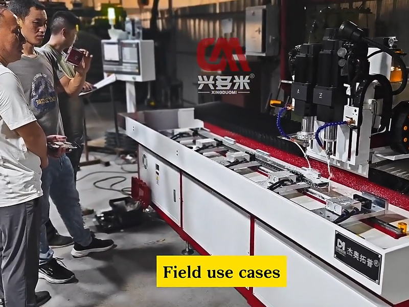 Stainless Steel Square Pipe Drilling Machine