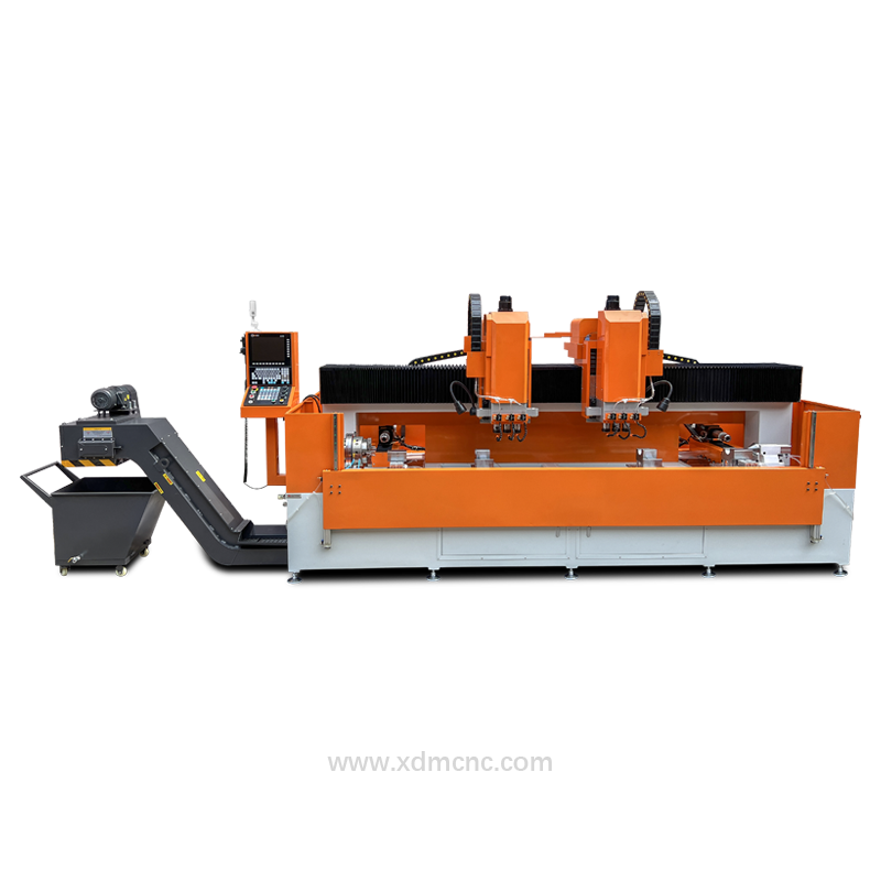 4-Axis CNC Drill & Tap Machine for Steel Profiles