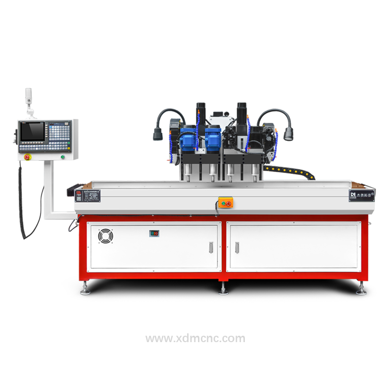 Four-spindle CNC drilling and tapping machine