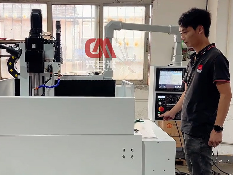 Drilling and tapping of petroleum equipment parts