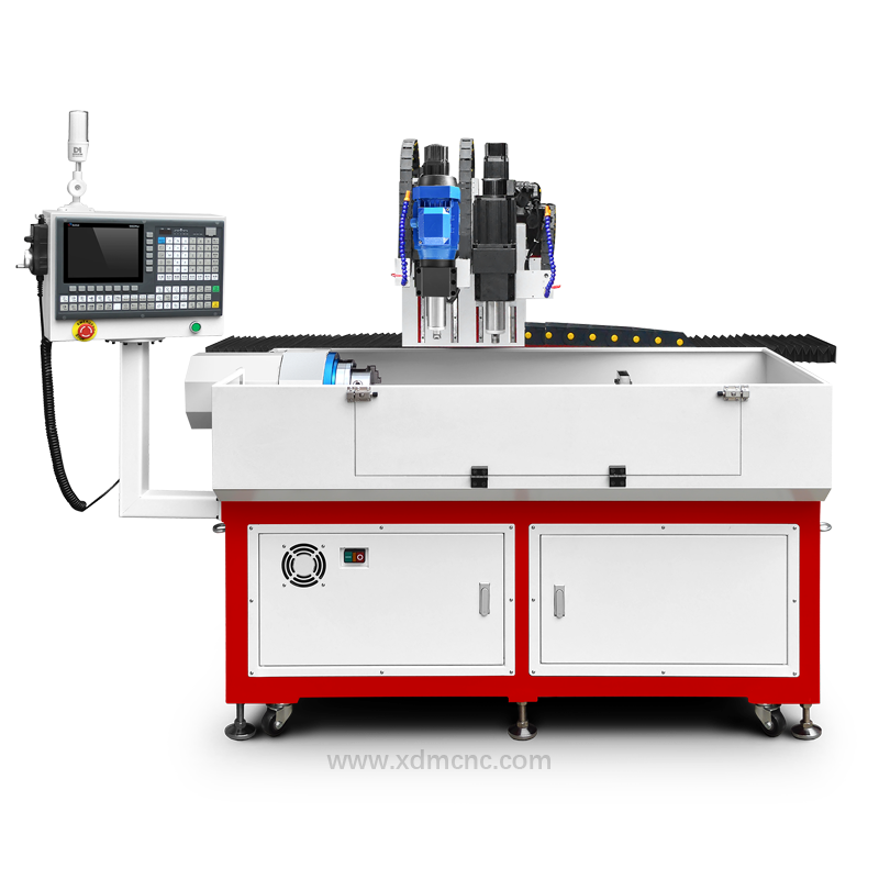 High Precision Dual-Spindle aluminium drilling tapping machine