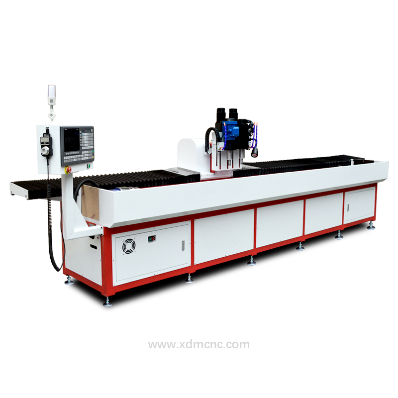 Long Pipe double spindle CNC drilling machine