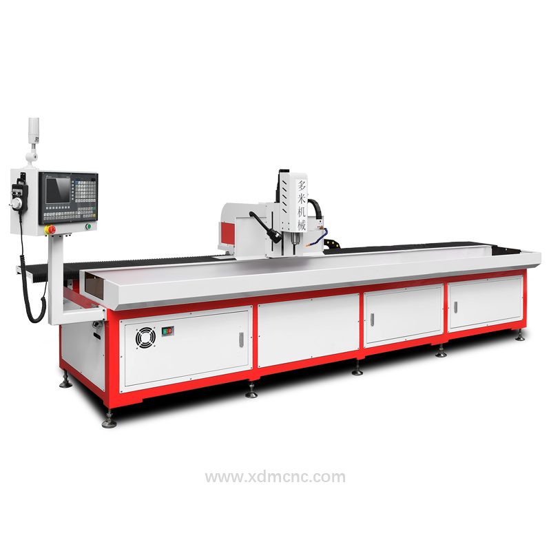 CNC drilling machine for long metal profile