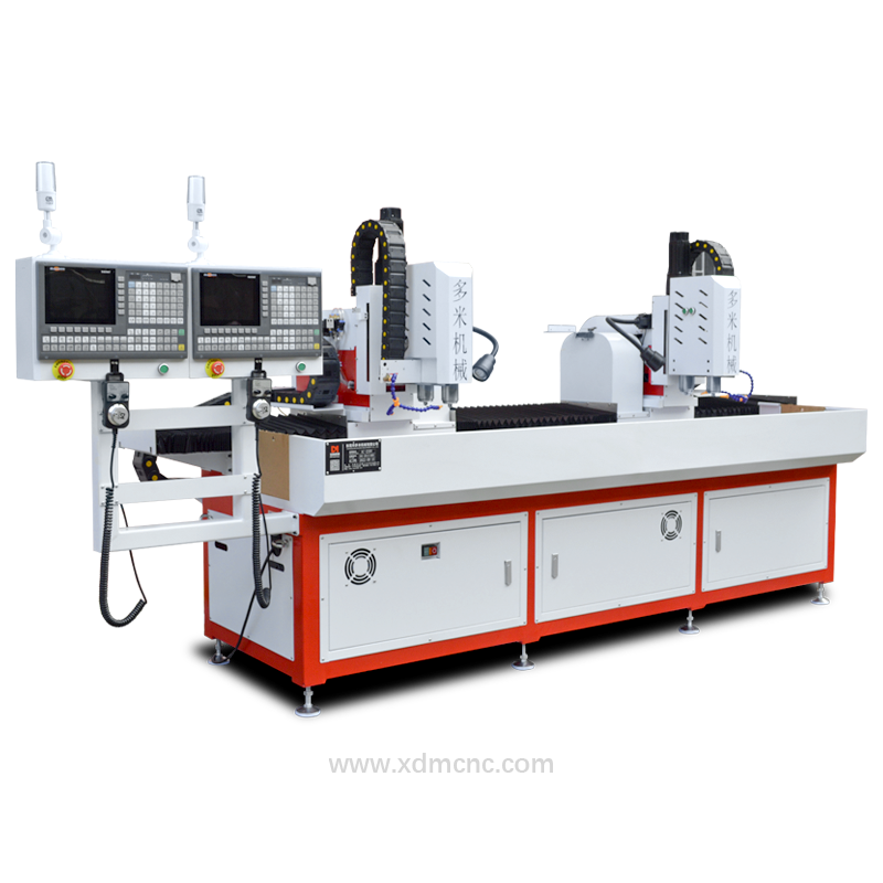 Dual system multi-axis CNC drilling machine for small holes