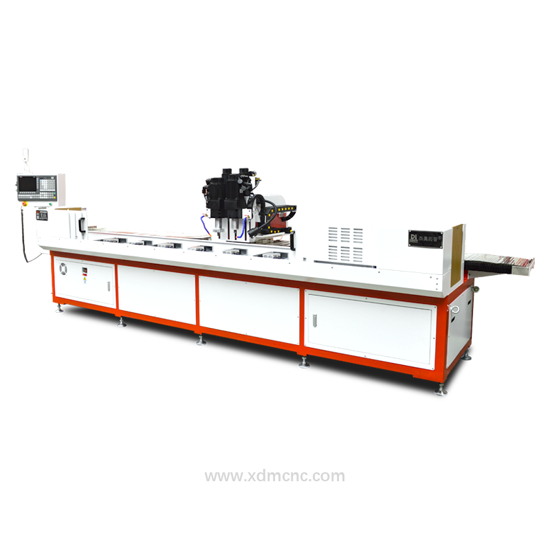 CNC flow drilling and tapping machine