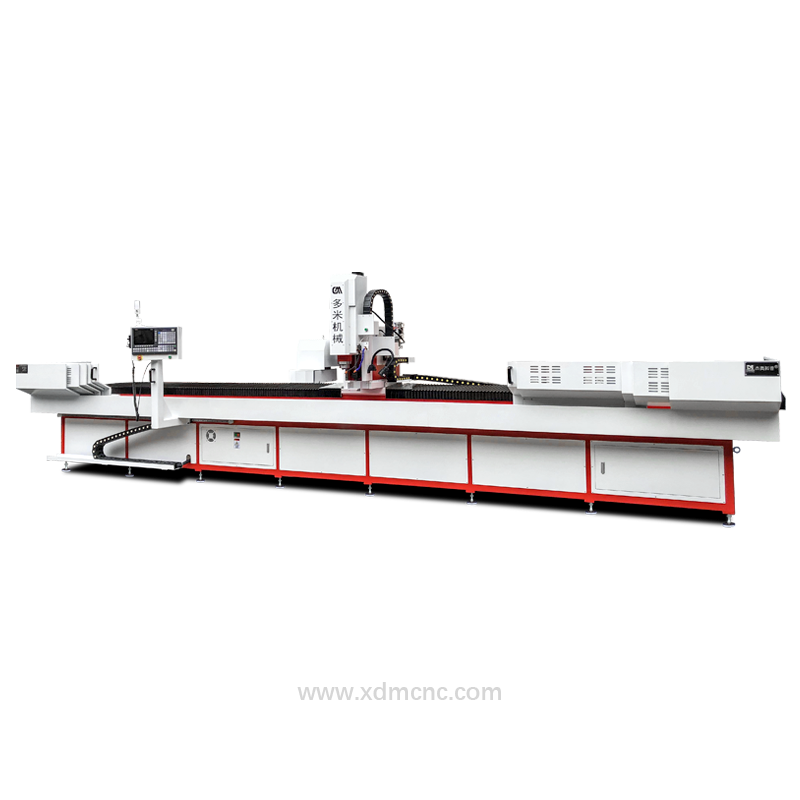 Multi-Station CNC Drilling and Milling Machine for 6-Meter Profiles