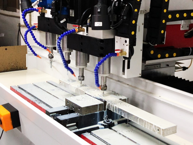 Four Spindles cnc drilling and tapping machine