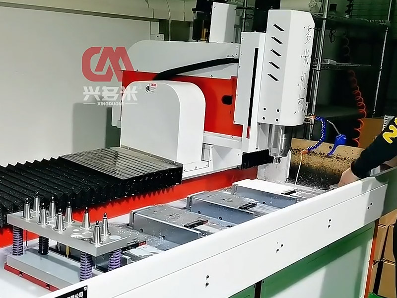 Stainless steel sheet metal multi-hole CNC drilling and tapping machine