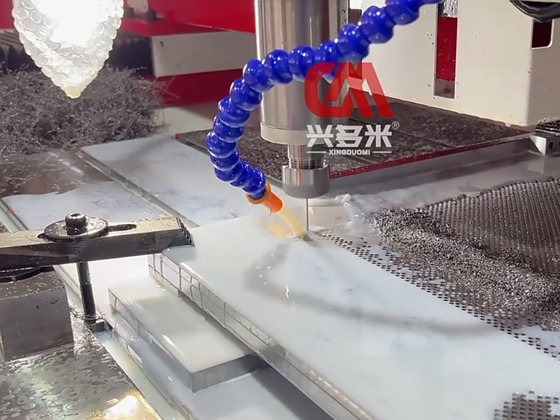 Thick sheet metal gantry CNC drilling and tapping