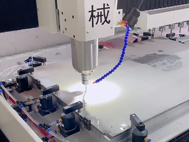 Gantry CNC drilling stainless steel plate drilling multiple holes