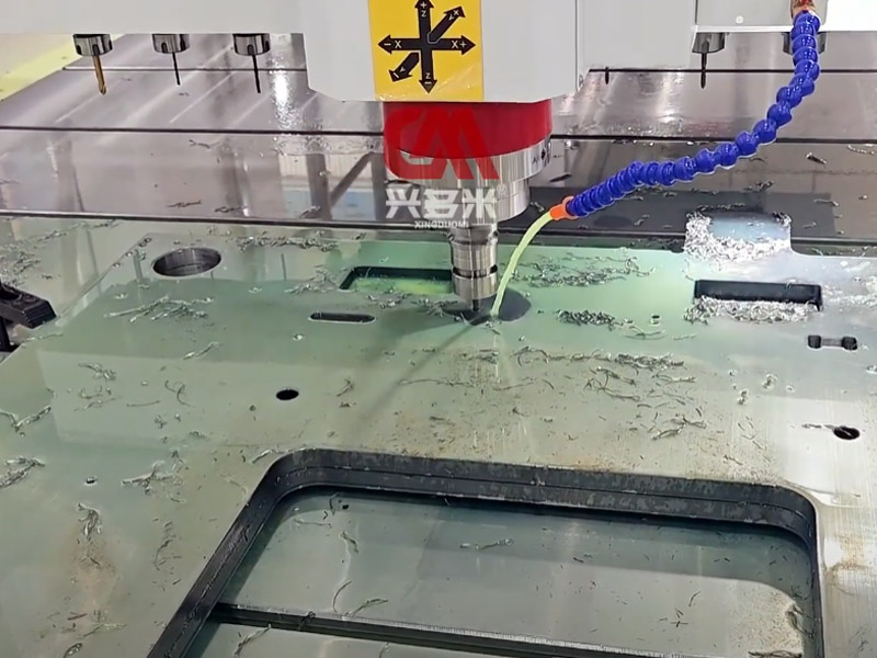 Advertising Machinery Accessories 30mm Thickness Steel Plate Multi-spec Aperture Drilling Tapping