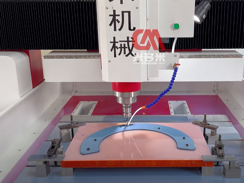 Gantry CNC drilling and tapping machine processing equipment accessories M5 thread hole