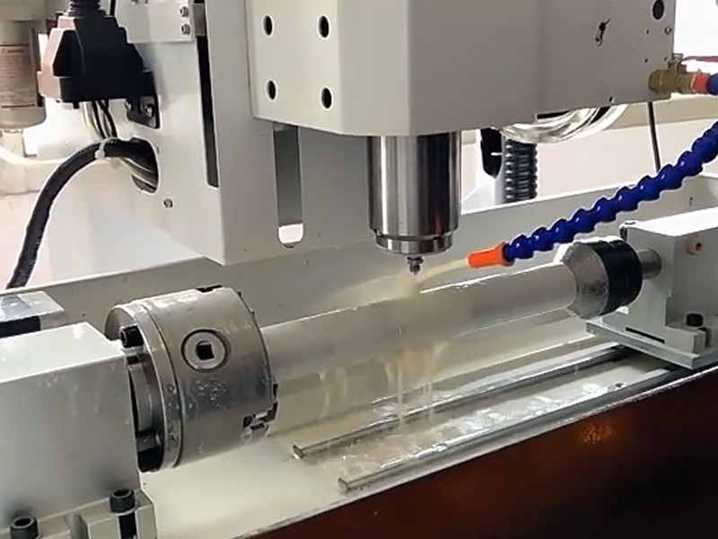 Small CNC circular tube driving machine