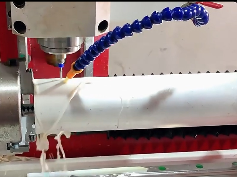 Round tube CNc drilling machining case