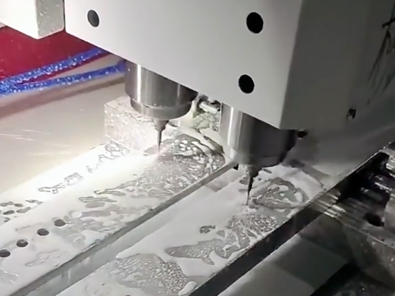 High-Speed CNC Double Spindle Automatic Drilling Machine for Aluminum Profiles